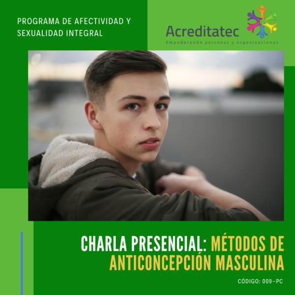 Charla Presencial | Métodos de anticoncepción masculina