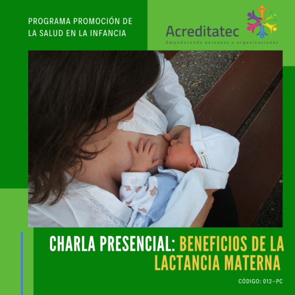 Charla Presencial | Beneficios de la Lactancia Materna