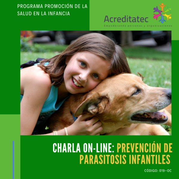 Charla On-line | Prevención de parasitosis frecuentes en niños