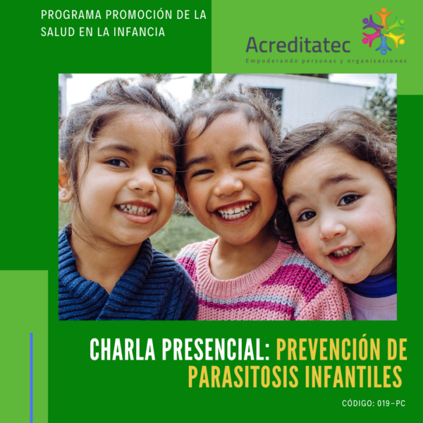 Charla Presencial | Prevención de parasitosis frecuentes en niños