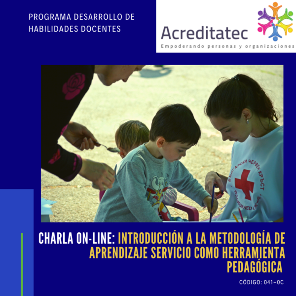 Charla Online | Introducción a la Metodología de Aprendizaje Servicio como herramienta pedagógica