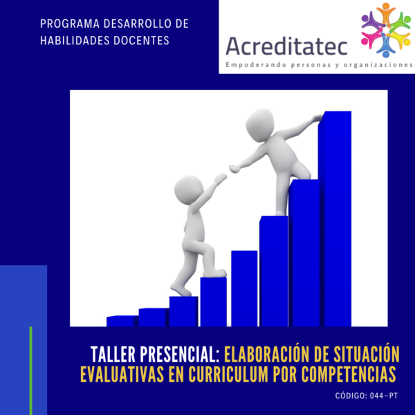 Programa Presencial | Elaboración de Situación evaluativas en curriculum por competencias