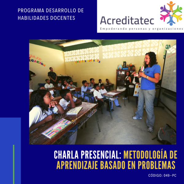 Charla Presencial | Metodología de Aprendizaje basado en problemas