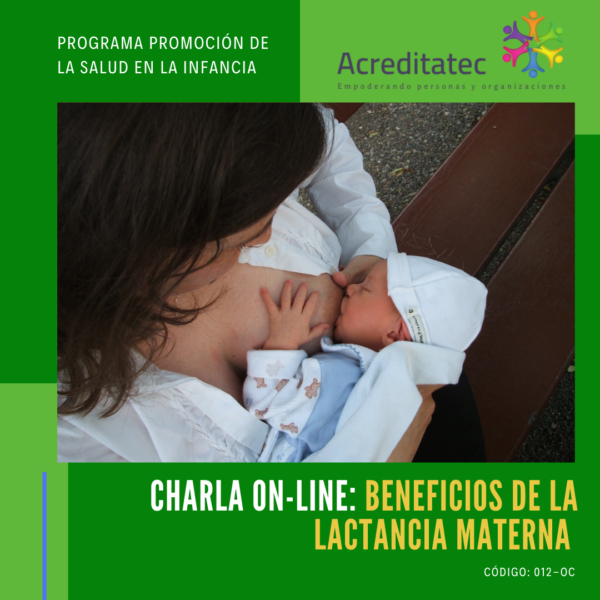 Charla On-line | Beneficios de la Lactancia Materna