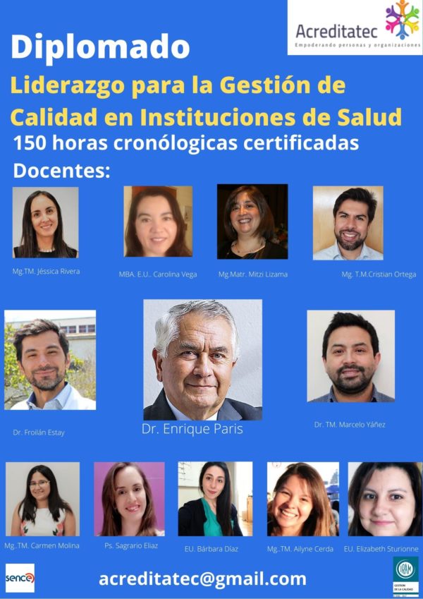 Diplomado Liderazgo para la Gestión de Calidad en Instituciones de Salud