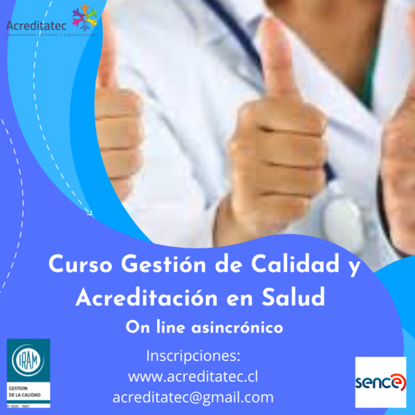 Curso Gestión de Calidad y Acreditación en Salud